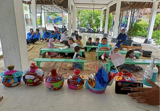 Meski Corona Melanda, Tak Menyurutkan Semangat Belajar di Kampung Baca Pengok Kelurahan Demangan